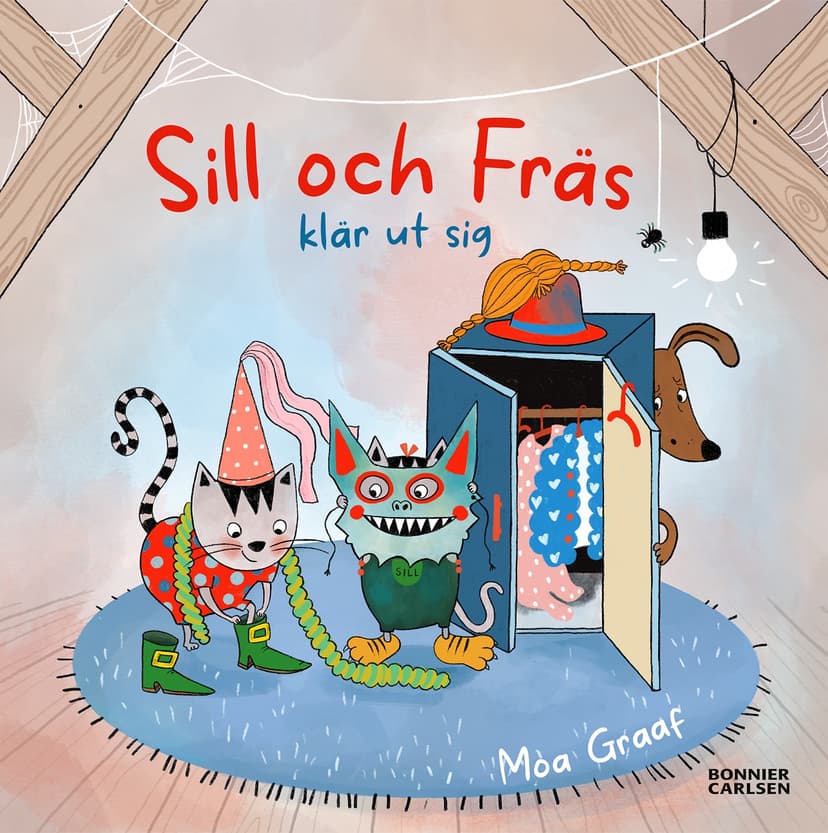 Sill och Fräs klär ut sig en barnbok av Moa Graaf